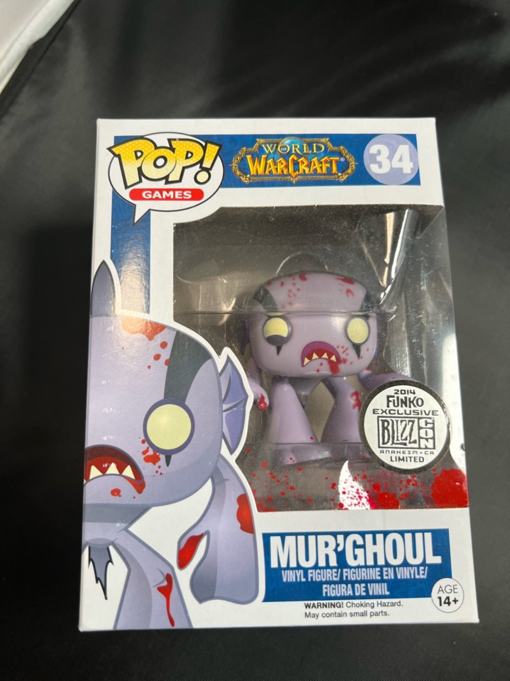 Funko Pop! Games #34 Mur’Ghoul BlizzCon 2014 Exclusive – World of Warcraft – LE